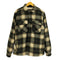 ザラ ZARA 裏ボア リラックスフィット オンブレチェック ネルジャケット メンズ import:M