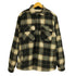ザラ ZARA 裏ボア リラックスフィット オンブレチェック ネルジャケット メンズ import:M