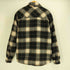 ザラ ZARA 裏ボア リラックスフィット オンブレチェック ネルジャケット メンズ import:M