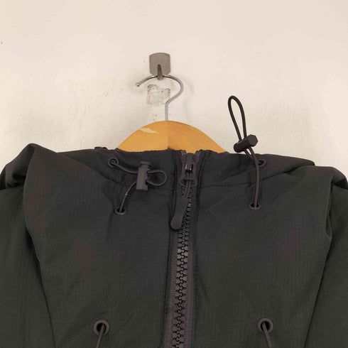 ザラ ZARA Dnwr. リップストップ ショルダーギミック中綿マウンテンパーカー メンズ import:S