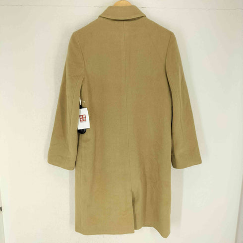 バーバリーブルーレーベル BURBERRY BLUE LABEL WOOL&ANGOLA アンゴラ混ウールステンカラーコート レディース 38