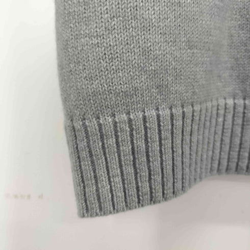 LOUIS CASTEL フロントワッペンハーフジップニット レディース