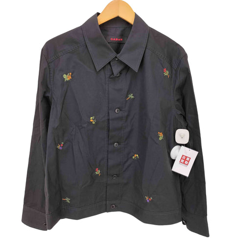 キャバン CABaN 22AW コットン エンブロイダリーブルゾン メンズ JPN:S