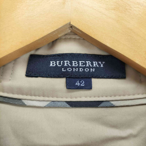 バーバリーロンドン BURBERRY LONDON 金ボタンミリタリーシャツワンピース レディース 42