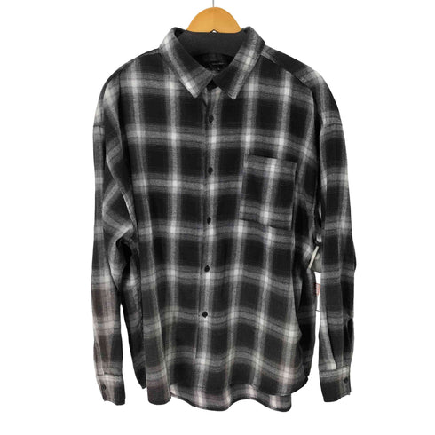ALFRED ALEX グラデーションオンブレチェックシャツ メンズ JPN:L