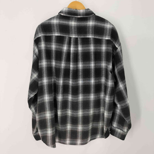 ALFRED ALEX グラデーションオンブレチェックシャツ メンズ JPN:L