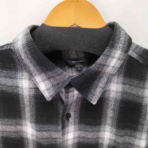 ALFRED ALEX グラデーションオンブレチェックシャツ メンズ JPN:L
