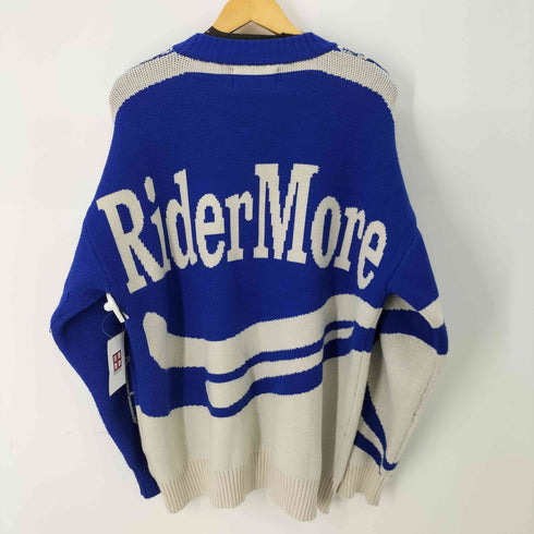 AELFRIC EDEN デザインジップアップニット ドライバーズニット メンズ import:XL