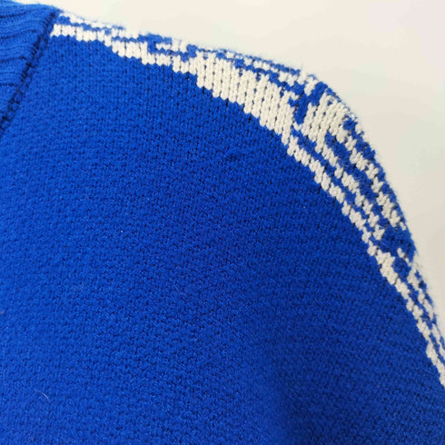AELFRIC EDEN デザインジップアップニット ドライバーズニット メンズ import:XL