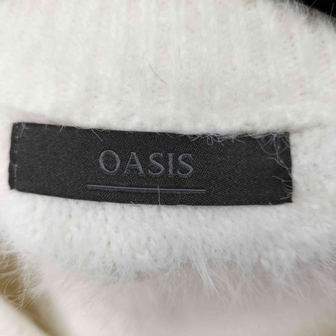 OASIS オーバーサイズシャギーニットカーディガン メンズ