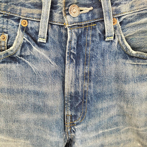 リーバイスヴィンテージクロージング Levis Vintage Clothing 復刻 501ZXX 54年モデル ビッグE 赤耳 42TALON デニムパンツ メンズ W29 L32