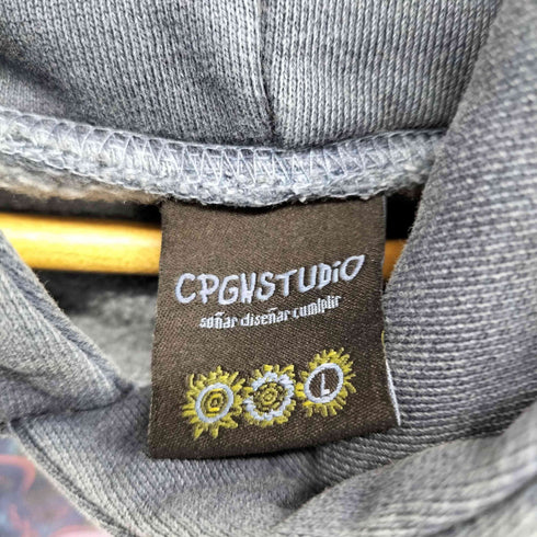 CPGNSTUDiO Mad Hoppy Pigment Hoodie メンズ import:L