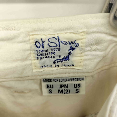 オアスロウ orSlow ECRU US ARMY FATIGUE PANTS REGULAR FIT メンズ JPN:M
