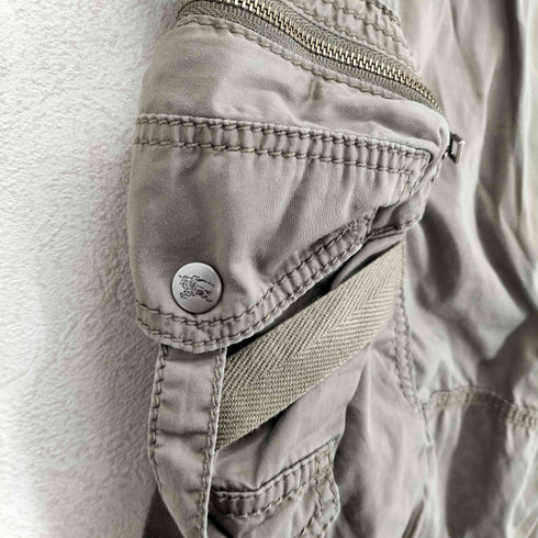 バーバリーブルーレーベル BURBERRY BLUE LABEL Y2K マルチポケットカーゴパンツ レディース 36