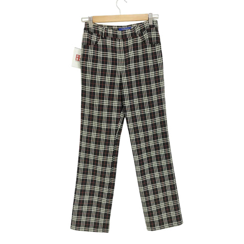 バーバリーブルーレーベル BURBERRY BLUE LABEL ノヴァチェックスラックス レディース 38