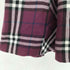 バーバリーロンドン BURBERRY LONDON チェック柄ウールフレアスカート レディース 40