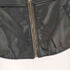 ザラ ZARA エコレザーノーカラーシングルライダースジャケット レディース import:M