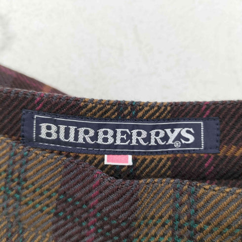 バーバリーズ BURBERRYS チェック柄ウールスカート レディース 5AR