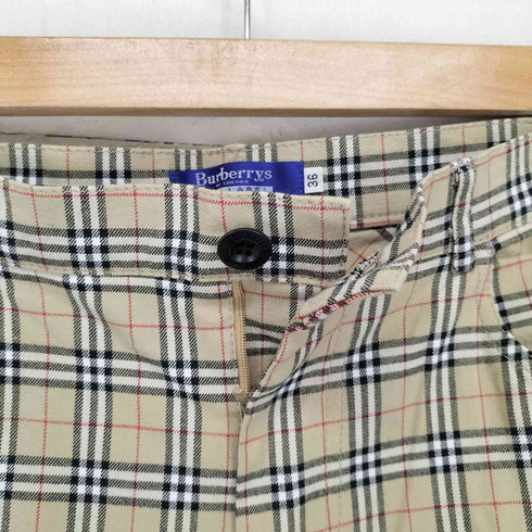 バーバリーブルーレーベル BURBERRY BLUE LABEL ノヴァチェックストレッチパンツ レディース 36