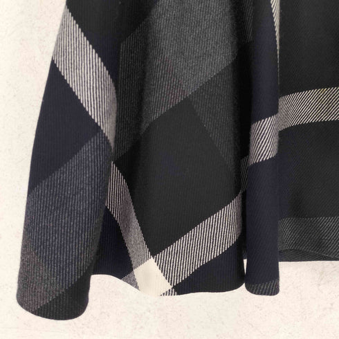 ブルーレーベルクレストブリッジ BLUE LABEL CRESTBRIDGE チェック柄ベルテッドフレアスカート レディース 38