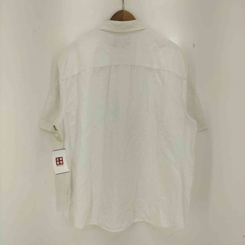バナナリパブリック BANANA REPUBLIC OVERSIZED FIT オーバーサイズフィット リネン ショートスリーブ シャツ メンズ import:XL