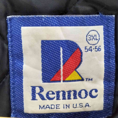 Rennoc USA製 裏地キルティング スタジャン メンズ