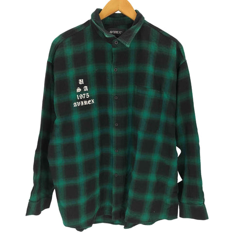 アヴィレックス AVIREX CHECK SHIRT メンズ JPN:M