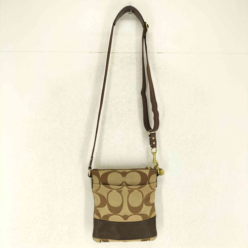 コーチ COACH シグネチャーロゴショルダーバッグ レディース