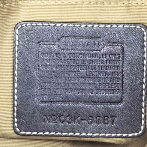 コーチ COACH シグネチャーロゴ巾着ショルダーバッグ レディース