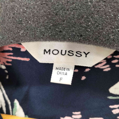 マウジー moussy BEACH PATTERN SHIRT レディース FREE