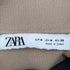 ザラ ZARA ノースリーブ シャツワンピース レディース import:M