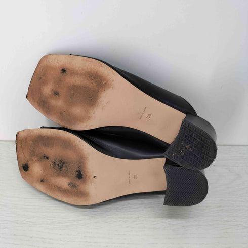 クラネ CLANE SQUARE TOE PUMPS ミュール レディース JPN:38