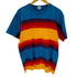 sun dog USA製 タイダイクルーネックTシャツシングルステッチ メンズ JPN:L