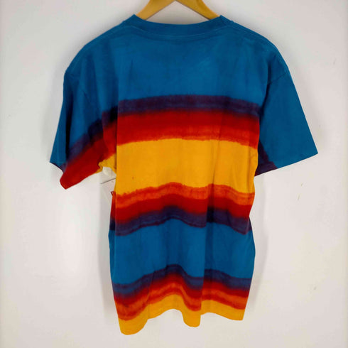 sun dog USA製 タイダイクルーネックTシャツシングルステッチ メンズ JPN:L