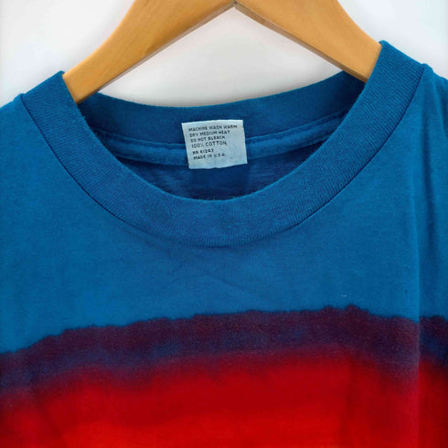 sun dog USA製 タイダイクルーネックTシャツシングルステッチ メンズ JPN:L