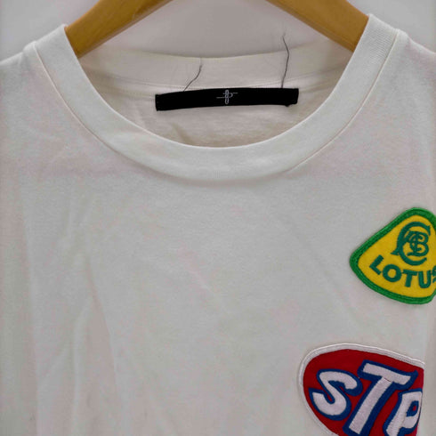ノーアイディー NO ID. ワッペン付きTシャツ メンズ