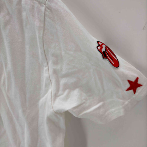 ノーアイディー NO ID. ワッペン付きTシャツ メンズ