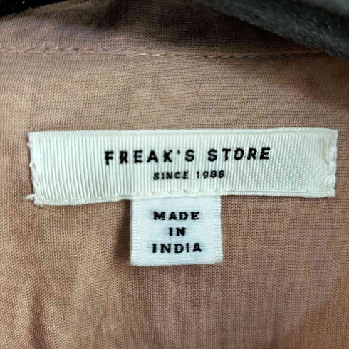 フリークスストア FREAKS STORE ノーカラーマキシワンピース レディース FREE