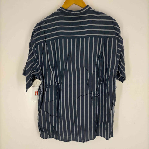 スティーブンアラン Steven Alan CU/ST PULLOVER BOX BAND COLLAR SHIRT-BOLD メンズ JPN:M