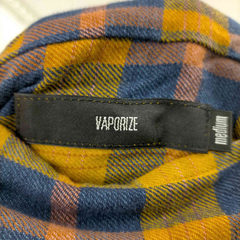 ヴェイパライズ VAPORIZE Reversible check gown メンズ JPN:M