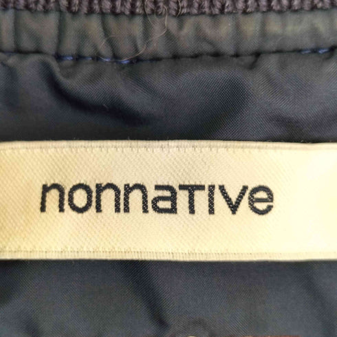 ノンネイティブ nonnative 17aw RIDER BLOUSON W/P FLANNEL WITH WINDSTOPPER ウールライダースジャケット メンズ JPN:0