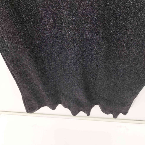 フリルデザイン L/S ラメワンピース レディース