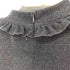 フリルデザイン L/S ラメワンピース レディース