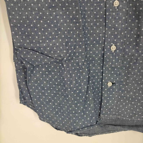 ギットマンブラザーズ GITMAN BROS. vintage USA製 シャンブレー ドット ボタンダウンシャツ メンズ JPN:M