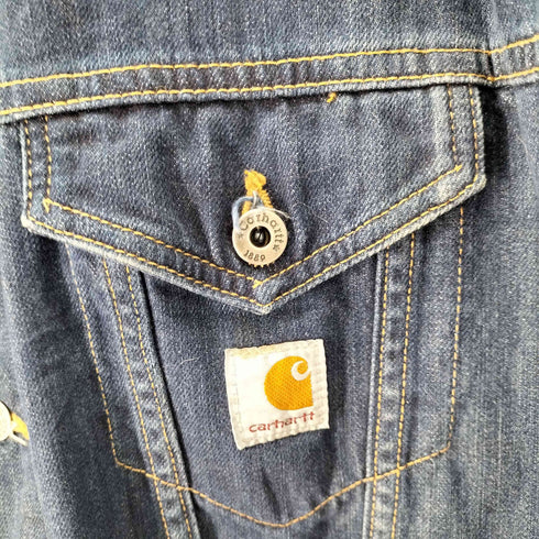 カーハート Carhartt デニムトラッカージャケット メンズ