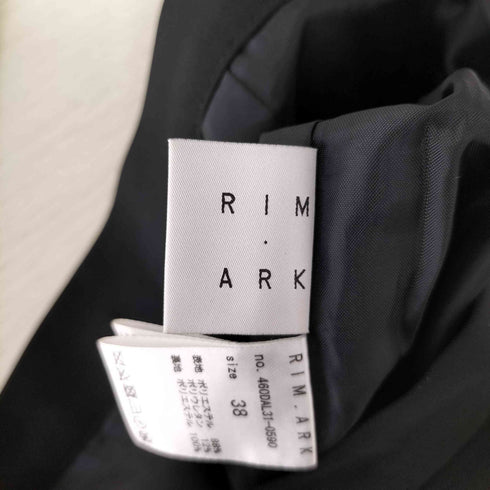 リムアーク RIM.ARK Roundness cropped PT ラウンドネス クロップド パンツ レディース 38