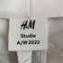 エイチアンドエム H&M studio A/W2022 シルバーパンツ レディース FR:38-40