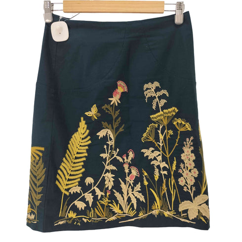 ブルックスブラザーズ BROOKS BROTHERS 刺繍デザインスカート レディース JPN:2