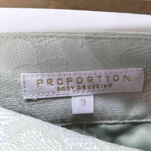 プロポーションバイボディードレッシング PROPORTION BODY DRESSING カットワークデザインフレアスカート レディース JPN:3