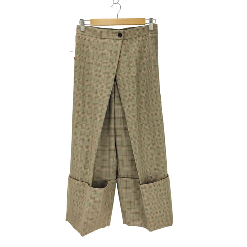 アストラット ASTRAET チェック柄 ワイドパンツ レディース JPN:2